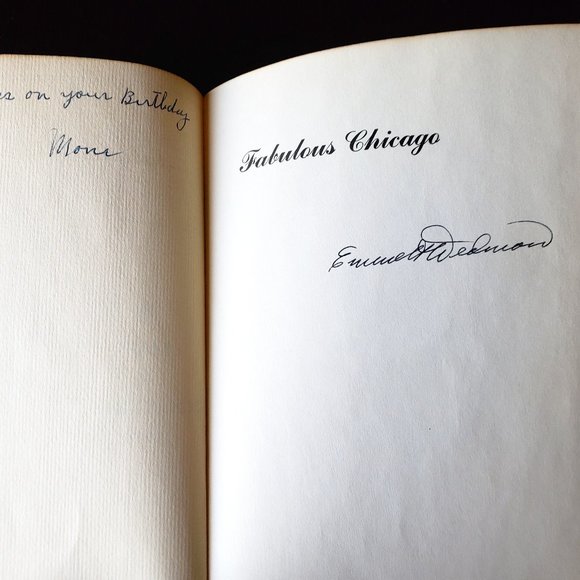 1953 Fabulous Chicago by Dedmon Emmett - First Edition Signed Hardcover - Picture 10 of 13